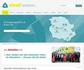 Enwi-HZ.de(Entleerungsübersicht) Screenshot