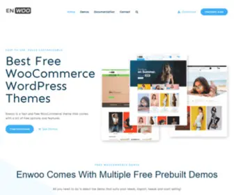 Enwoo-WP.com(Best Free WooCommerce WordPress Theme) Screenshot