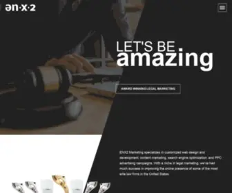 ENX2Marketing.com(Law Firm Marketing Agency for Lawyers) Screenshot