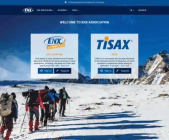 ENX.com(The ENX Portal ) Screenshot