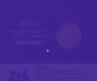 Enxtcoin.com(ENXT Coin) Screenshot