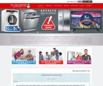 Enyakinservisim.com(En Yakın Beyaz Eşya Servisi Antalya) Screenshot