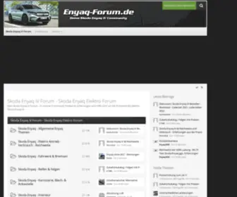 Enyaq-Forum.de(Dein Skoda Enyaq iV Forum) Screenshot