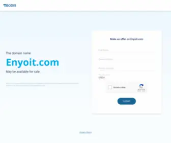 Enyoit.com(Contact Support) Screenshot
