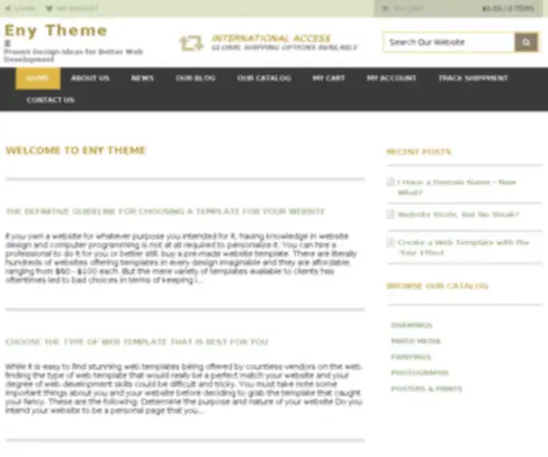 Enytheme.com(Enytheme) Screenshot