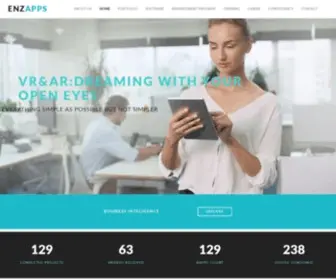 Enzapps.com(Experts On Online ERP Software) Screenshot