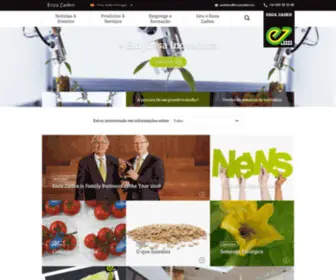 Enzazaden.pt(A Enza Zaden é uma empresa de melhoramento de hortaliças. Em outras palavras) Screenshot