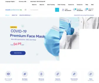 Enzeb.com(Personal safety equipment) Screenshot