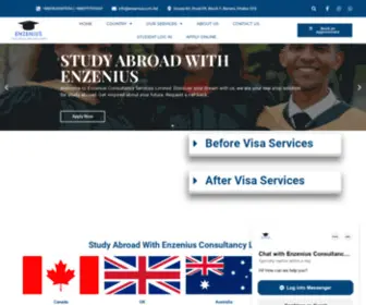 Enzenius.com.bd(Enzenius Consulting Services Limited) Screenshot