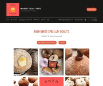 Enzobenzodonuts.com(Enzo Benzo Specialty Donuts) Screenshot