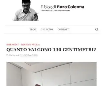 Enzocolonna.com(Il blog) Screenshot