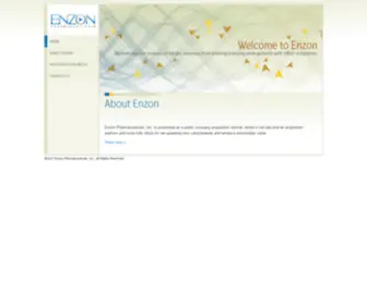 Enzon.com(Enzon) Screenshot