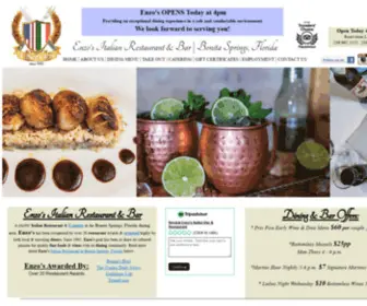 Enzosofbonita.com(Best Restaurant in Bonita Springs) Screenshot