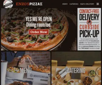 Enzospizzaco.com(Pizza Restaurant & Delivery in Durham) Screenshot