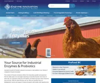 Enzymeinnovation.com(Enzyme Innovation Products) Screenshot