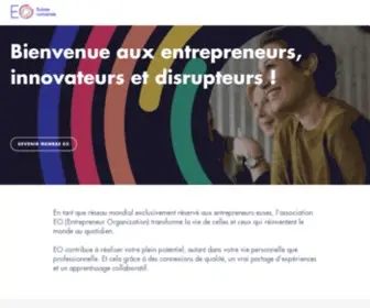 EO-Suisse-Romande.ch(Bienvenue aux entrepreneurs) Screenshot