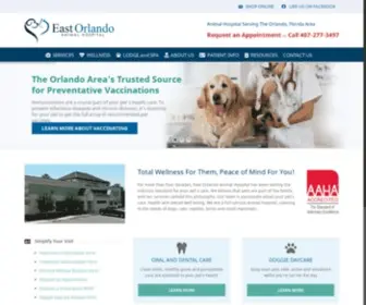 Eoah.com(East Orlando Animal Hospital) Screenshot