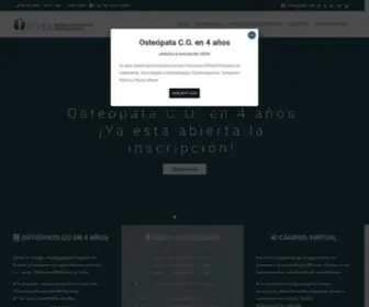 Eoba.com.ar(Escuela Osteopática de Buenos Aires) Screenshot