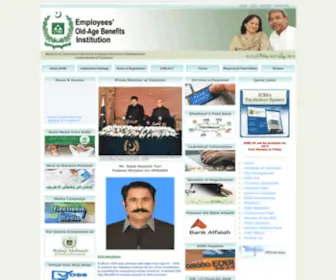 Eobi.gov.pk(Employees' Old) Screenshot