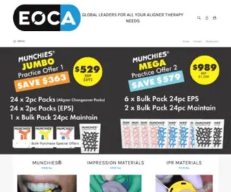 Eocamerica.com(Esthetic Orthodontic Company of America) Screenshot