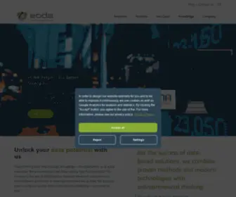 Eoda.de(Data Science & KI Consulting und Software) Screenshot