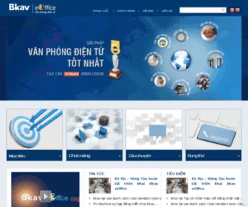 Eoffice.com.vn(Bkav eOffice) Screenshot