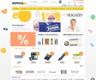 Eoffice24.com(Bürobedarf) Screenshot