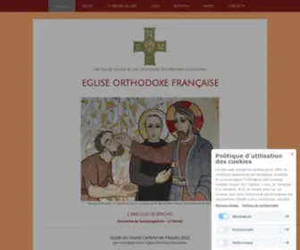 Eof.fr(EGLISE ORTHODOXE FRANCAISE) Screenshot