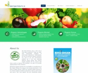 Eofpl.com(Eastern Organic Fertilizer Pvt) Screenshot