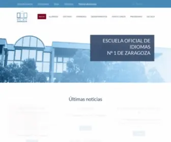 Eoi1Zaragoza.org(EOI Nº1 de Zaragoza) Screenshot