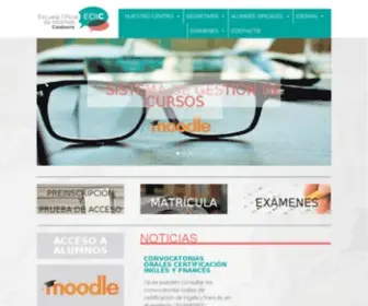 Eoicalahorra.es(Escuela Oficial de Idiomas de Calahorra) Screenshot