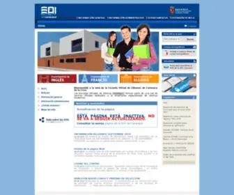 Eoicaravaca.org(EOI CARAVACA DE LA CRUZ) Screenshot