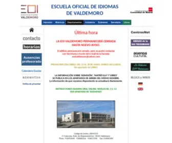 Eoivaldemoro.es(Valdemoro) Screenshot