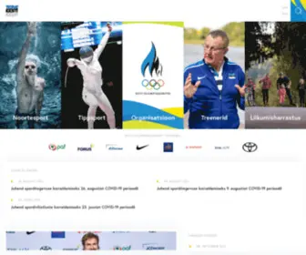 Eok.ee(Olümpiakomitee) Screenshot