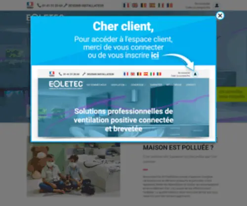 Eoletec.fr(Fabricant) Screenshot