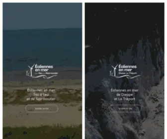 Eoliennes-Mer.fr(Éoliennes en mer) Screenshot