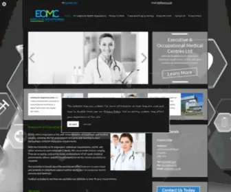 Eomc.co.uk(Executive & Occupational Medical Centres Ltd) Screenshot