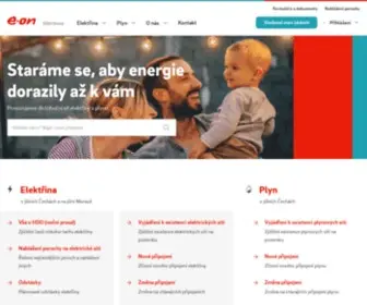 Eon-Distribuce.cz(Provozujeme distribuční síť elektřiny a plynu) Screenshot