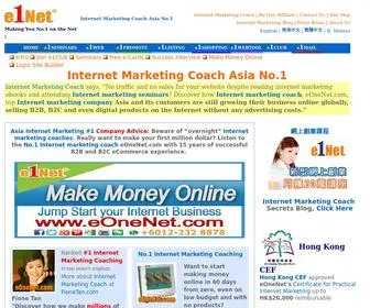 Eonenet.com(Internet Marketing Coach) Screenshot