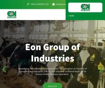 Eongroup.net.bd(Eon Group of Industries) Screenshot