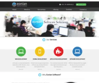 Eoniansoftware.com(Eonian Software Solutions) Screenshot