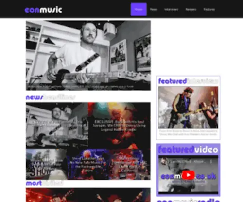 Eonmusic.co.uk(Music for life) Screenshot
