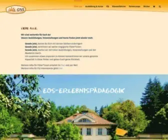 Eos-Erlebnispaedagogik.de(EOS Erlebnispädagogik) Screenshot