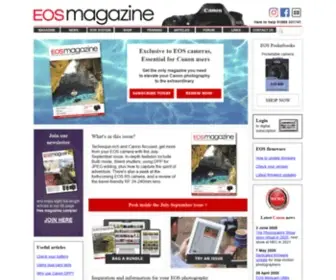 Eos-Magazine.com(EOS magazine) Screenshot