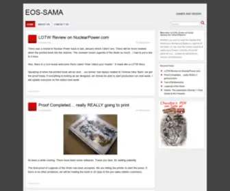 Eos-Sama.com(Eos Sama) Screenshot