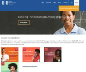 Eoschools.org(Ensuring equitable access for low) Screenshot