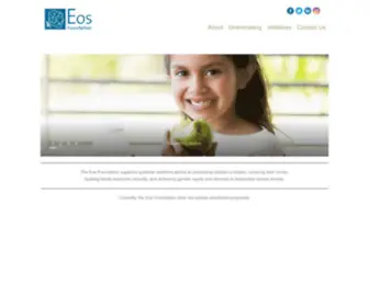 Eosfoundation.org(Eos Foundation) Screenshot