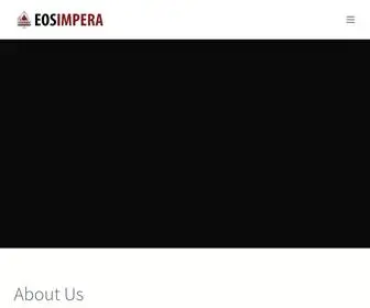 Eosimpera.io(EOS Block Producer) Screenshot
