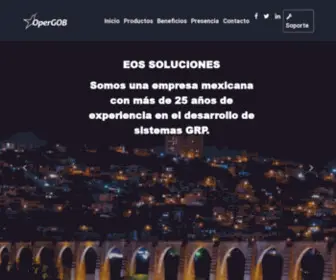 Eossoluciones.com(EOS Soluciones) Screenshot