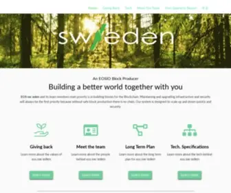 Eossweden.org(EOS sw/eden runs and maintains the whole operation in house. Our producer) Screenshot